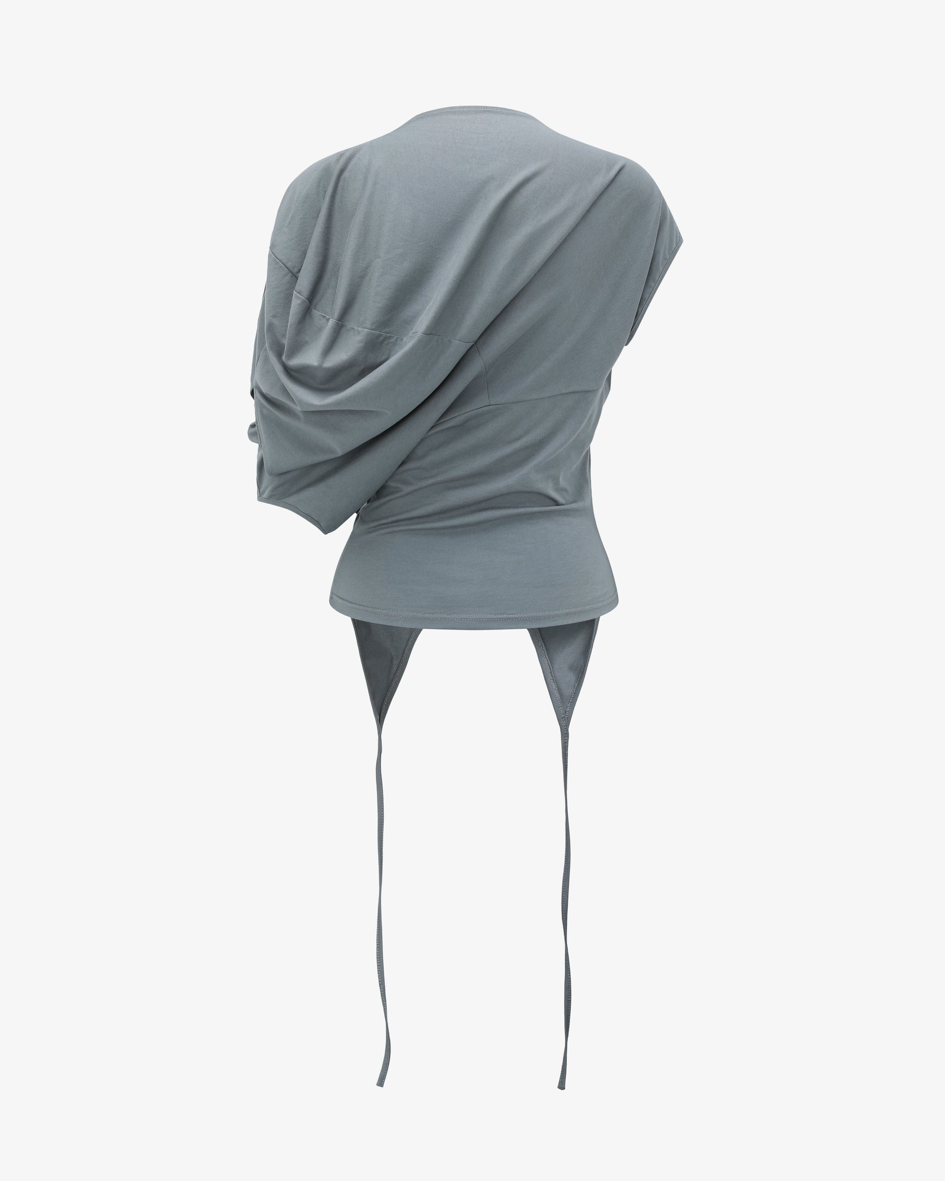 Hooded Short Sleeve | Ash