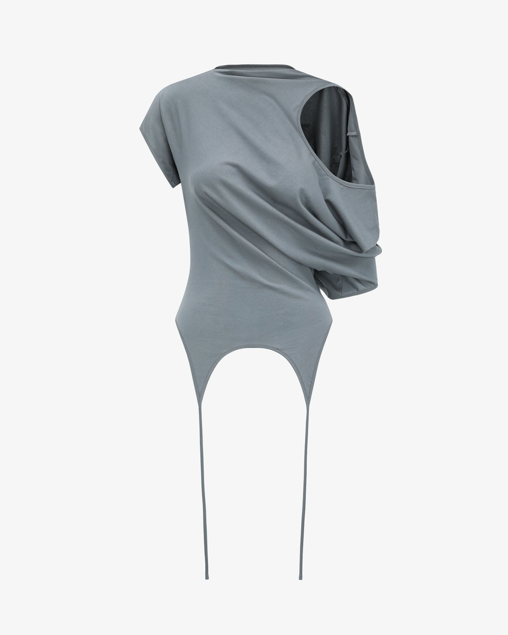 Hooded Short Sleeve | Ash