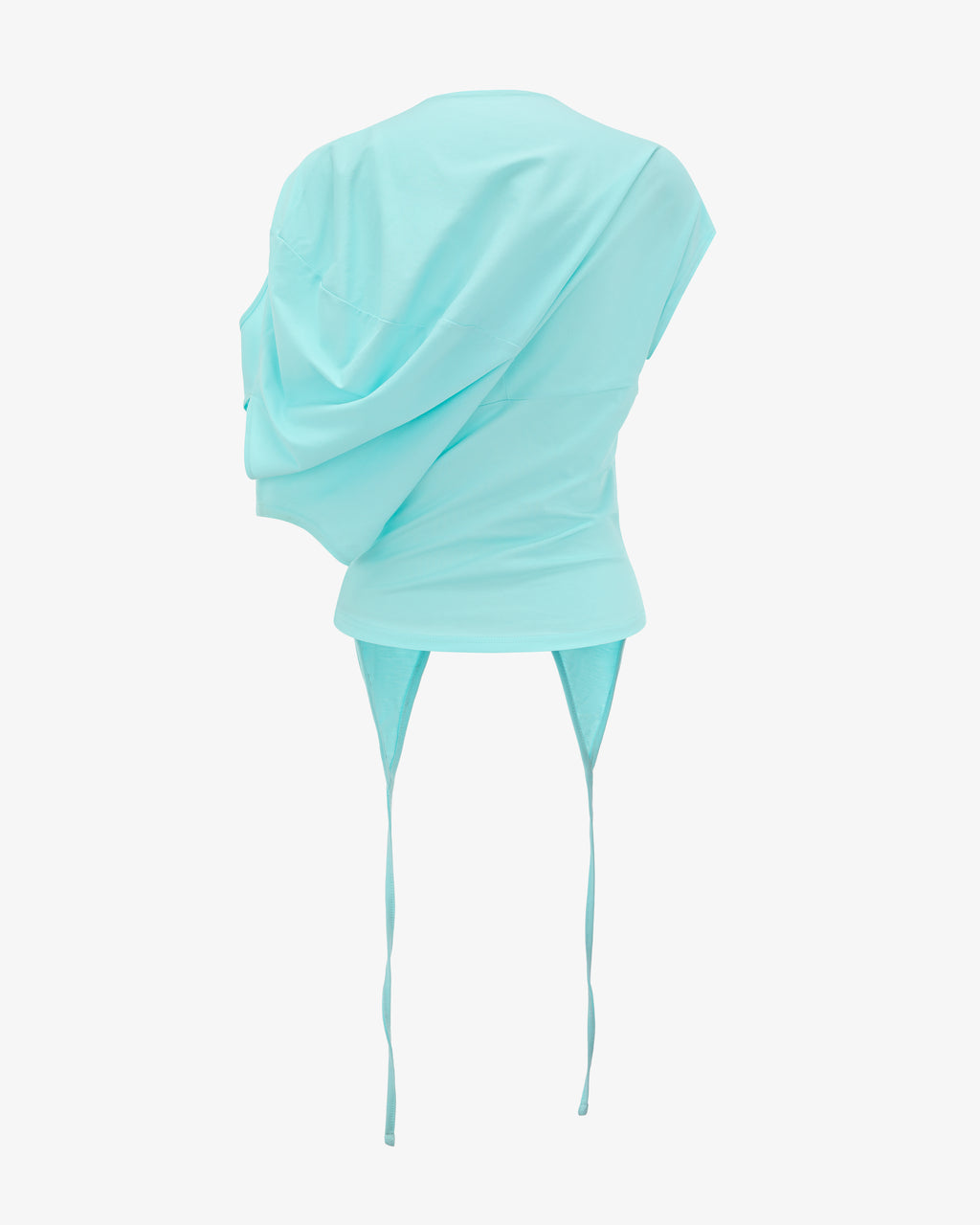Hooded Short Sleeve | Aqua
